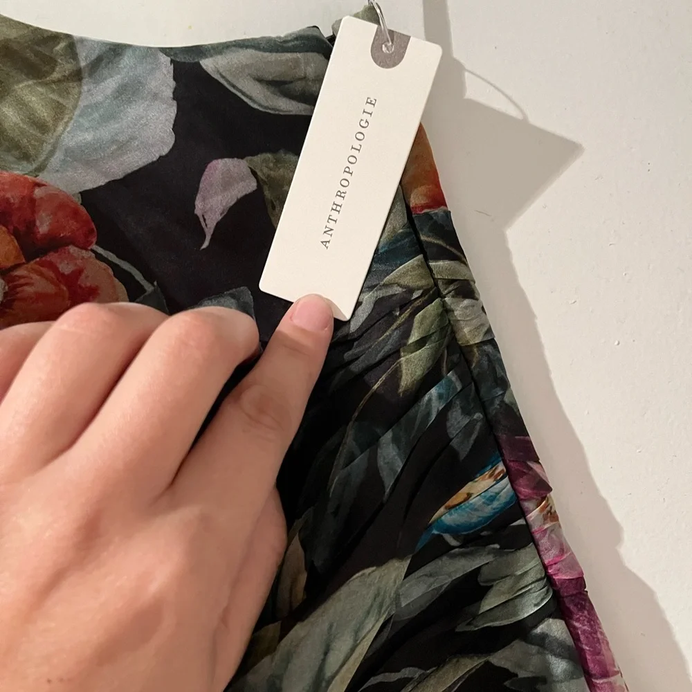 BHLDN Isabella Strapless Sweetheart High-low Midi Dress - Picture 5 of 6